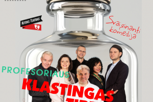 „Kitoks teatras“ pristato svaiginančią komediją „Profesoriaus klastingas tirpalas“