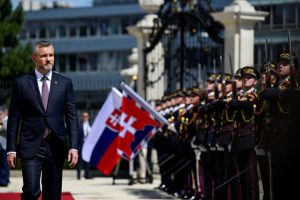 Slovakijos prezidentas ketina apsilankyti Ukrainoje