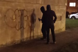 Uostamiesčio gatvėse grafitininkų siautėjimas nesibaigia