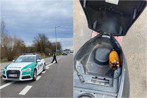 Kaune – girto mopedo vairuotojo gaudynės: šešiolikmetis prisidarė rimtų problemų