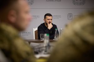 V. Zelenskis: Rusija naudojasi tuo, kad Ukraina stokoja oro gynybos