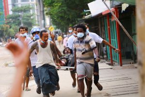 Mianmaro prekybos centre sprogo bomba: žuvo du žmonės