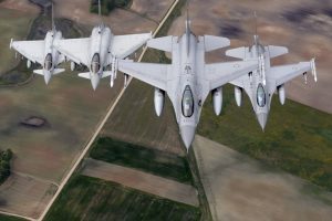 NATO naikintuvai lydėjo tik vieną Rusijos karinį lėktuvą