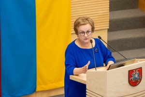 Seimo kėdę L. L. Andrikienė iškeis į Europos Audito Rūmų narės pareigas