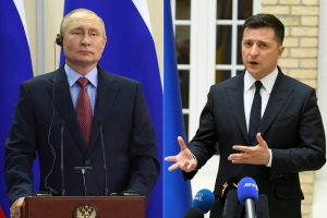 Politologė: V. Zelenskio ir V. Putino susitikimas greitai neįvyks, prie to privestų kraštutinumai