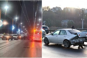 Kauną paralyžiavo avarijos: eismas stovi, kai kurie į darbus eina pėsčiom