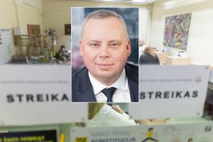 Pritarė: „broileriniais“ protestuojančius mokytojus išvadinęs A. Skaistys eis naujas pareigas