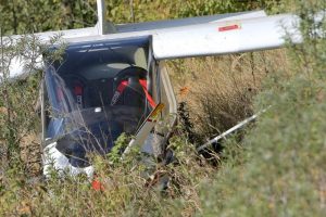Nelaimė: šalia Paluknio aerodromo nukrito sklandytuvas, sunkiai sužalotas vyras 