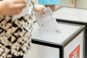 Rinkimai į Europos Parlamentą: iš anskto balsavo 7,4 proc. rinkėjų