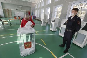 Per pusšimtis JT valstybių pasmerkė V. Putino „rinkimus“ laikinai okupuotose Ukrainos teritorijose
