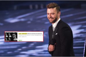 Išpardavus bilietus į J. Timberlake‘o koncertą – pabudo perpardavinėtojai: kainos šokiruoja