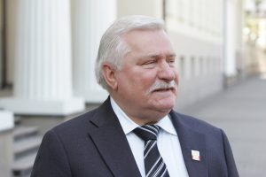 Vilniuje lankosi Nobelio taikos premijos laureatas L. Walesa