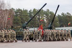 Rukloje inauguruota Pirmąja pavadinta Lietuvos kariuomenės divizija