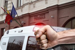 Teismai bus saugomi arčiau patruliuojant policijai