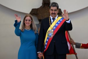 Venesuelos prezidentas Maduro per inauguraciją paskelbė „demokratijos pergalę“