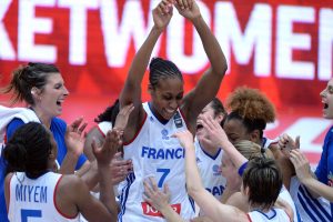 Prancūzijos krepšininkės palaužė ruses ir žais pusfinalyje