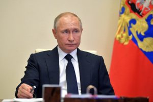 V. Putinas: 2024 m. Rusija Ukrainoje užėmė 47 gyvenvietes