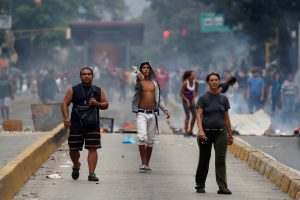 Generalinis prokuroras: Venesueloje per protestus sulaikyti 749 žmonės