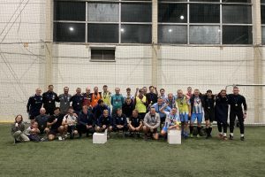 Nuotaikingame futbolo turnyre pralaimėjusių nebuvo