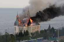 Rusijos pajėgų smūgis Odesai: apgadintas universiteto pastatas