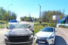 VSAT pareigūnai sulaikė du apynaujus automobilius, ieškomus Švedijoje