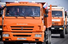 ISW: Rusija atnaujino degalų gabenimą Krymo geležinkelio tiltu