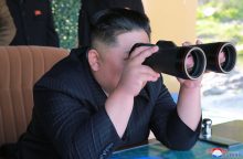 Pietų Korėja teigia „atidžiai stebinti V. Putino pasirengimą“ vizitui Šiaurės Korėjoje