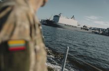 Karinėse jūrų pajėgose tarnybą pradeda greitaeigis kateris „Žaibas“