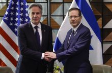 A. Blinkenas: JAV pasiryžusios pasiekti susitarimą tarp Izraelio ir „Hamas“ jau dabar