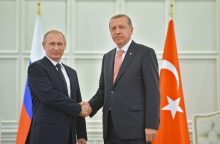 V. Putinas Kazachstane susitiks su R. T. Erdoganu ir Xi Jinpingu