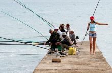 Aplinkos ministras V. Mazuronis žvejams žada rojų 