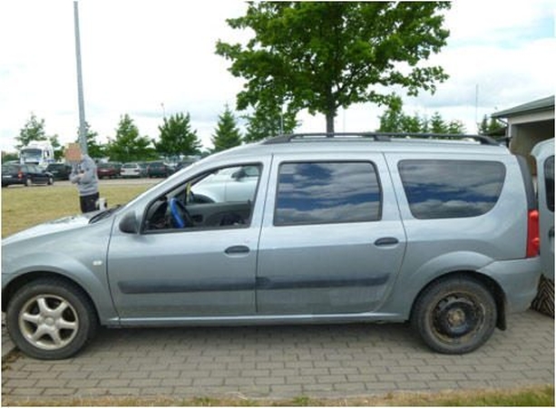 Rusas važiavo Baltarusijoje pavogtu „Dacia Logan“