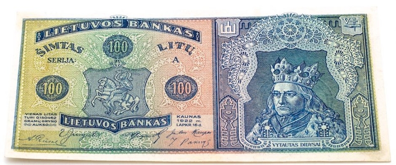 Pinigų parodoje atsiveria banknotų istorija