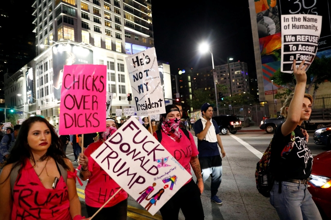 Ar ilgai amerikiečiai protestuos prieš D. Trumpą? 