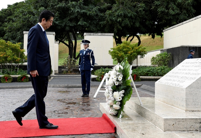 JAV ir Japonijos lyderiai Perl Harbore sieks šalių susitaikymo