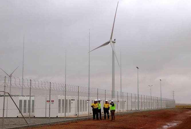 Didžiausias pasaulyje  ličio jonų akumuliatorius prijungtas prie energijos tinklo