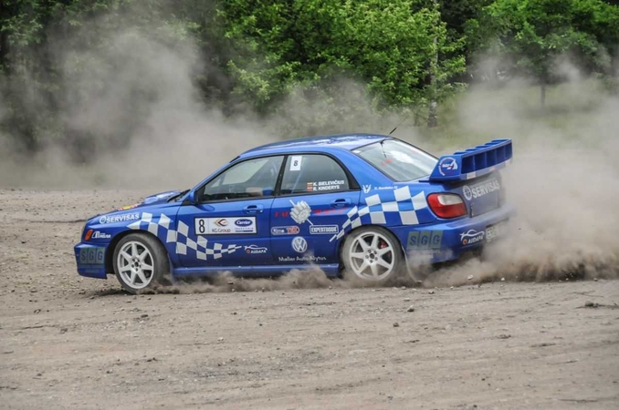 Prie „DHL Rally Elektrėnai“ starto linijos – 70 ekipažų