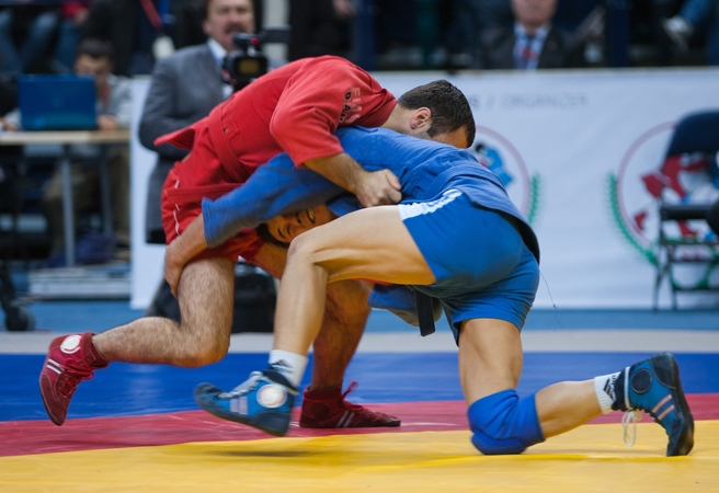 Europos sambo čempionate lietuviai iškovojo keturis apdovanojimus