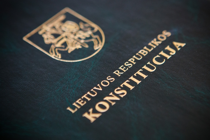 Prezidentė: pagarba Konstitucijai - laisvos, demokratiškos, stiprios Lietuvos ateitis