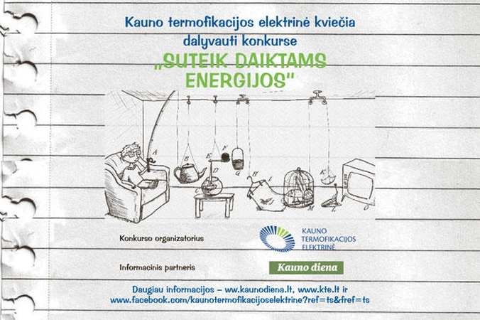 Sukurk energiją pats (dalyvaukite konkurse!)