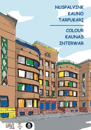 Kauno tarpukaris – spalvinimo knygelėje