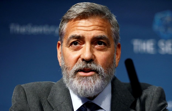 Vengrija puola George'ą Clooney dėl kritikos Budapešto vyriausybei