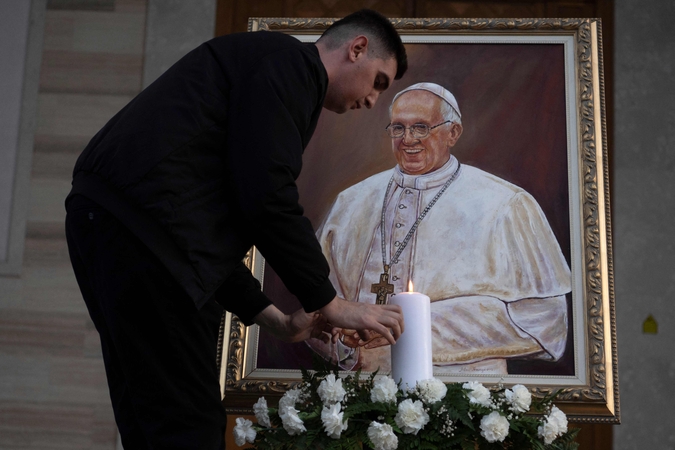 Vatikano šaltiniai: popiežius nujautė, kad greitai mirs