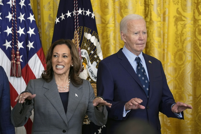Kamala Harris ir Joe Bidenas