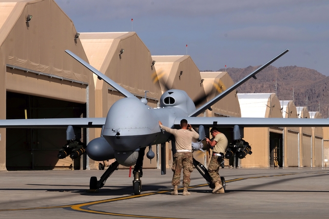 JAV leido parduoti Taivanui kovinių dronų „Reaper“