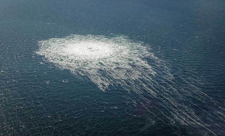 Policija: Danija nutraukia tyrimą dėl „Nord Stream“ dujotiekių sabotažo