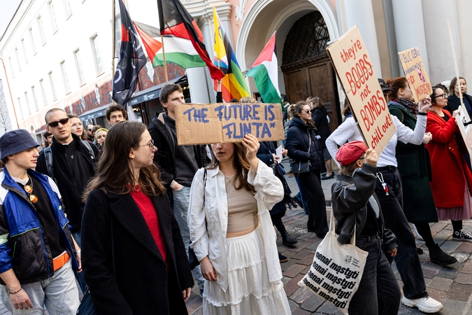 Tarptautinės moterų solidarumo dienos eitynės Vilniuje