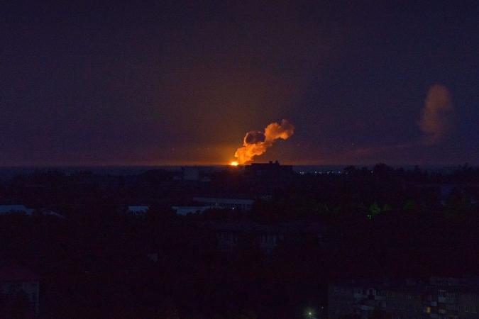 Rusija raketomis ir dronais taikėsi į Ukrainos energetikos objektus (atnaujintas)