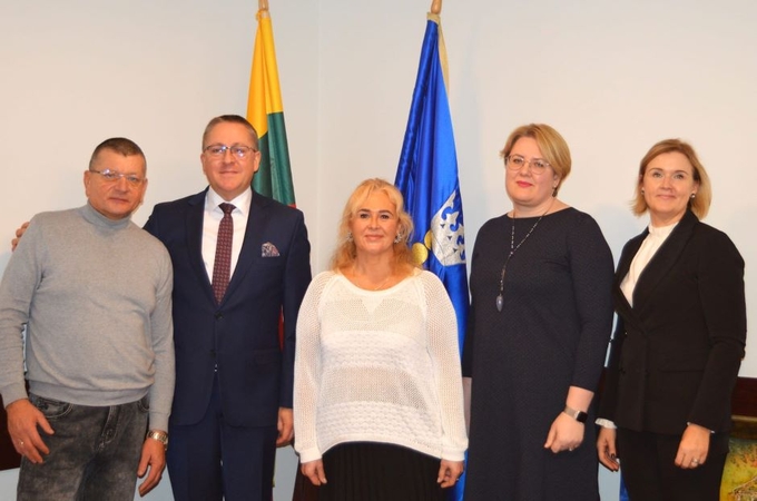 Savivaldybėje – jaudinantis palangiškių šeimos apsilankymas