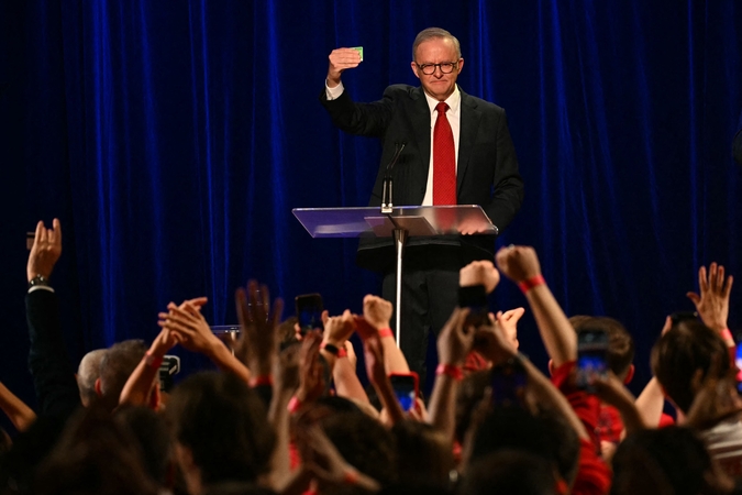 Anthony Albanese'is.